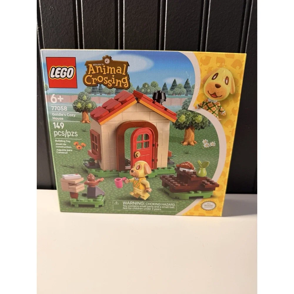 Lego Animal Crossing 77058 Goldie's Cozy House 149 pieces Ages 6+